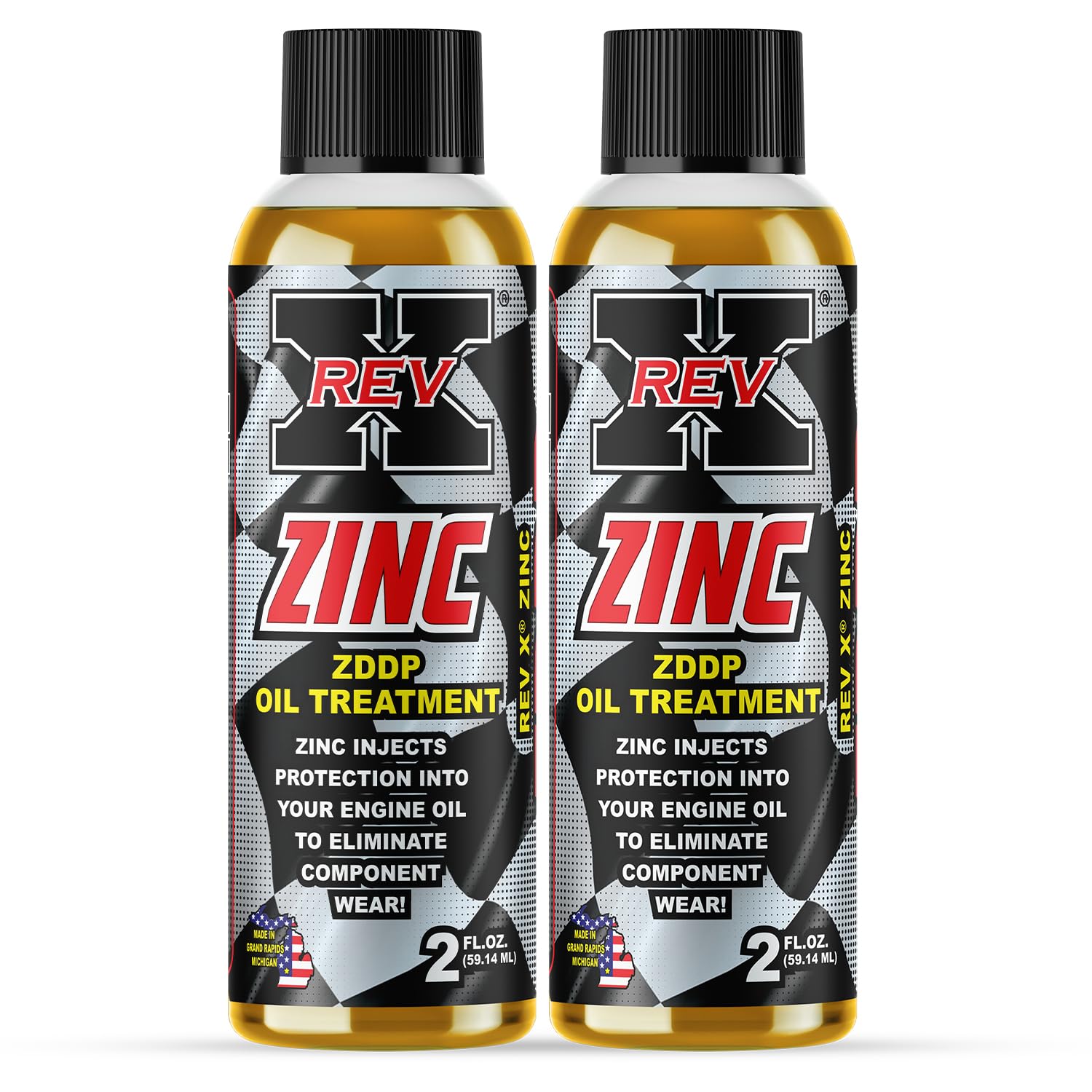 Amazon.com: REV-X Zinc ZDDP Oil Additive - 2 fl. oz. (2 Pack